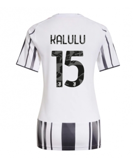 Juventus Pierre Kalulu #15 Maglia Gara Casa Repliche 2025-26 Donna Maniche Corte Juventus Pierre Kalulu #15 Maglia Gara Casa Repliche 2025-26 Donna Maniche Corte